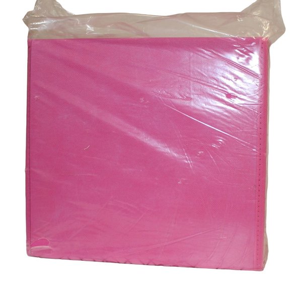Storage Bins Foldable Fabric Storage Cubes 6 Pack Color: Fuchsia/Pink - Picture 5 of 5